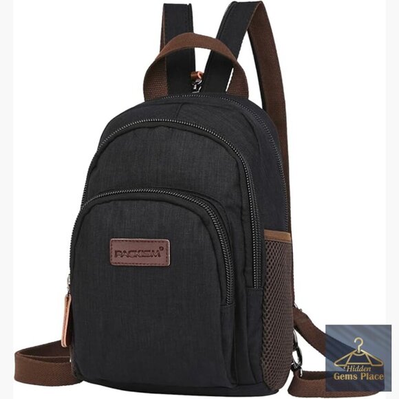 Convertible Mini Backpack Purse Fits 11-Inch Tablet Lightweight Daypack main image 4